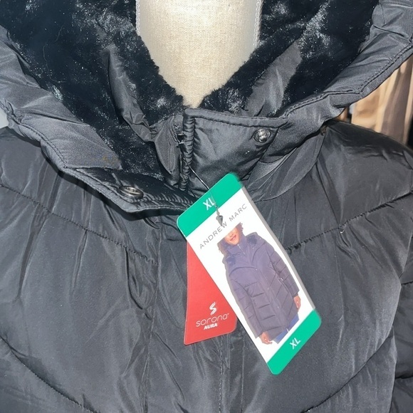 Andrew Marc NWT Ladies Walker Jacket Black Size XL - Picture 2 of 12